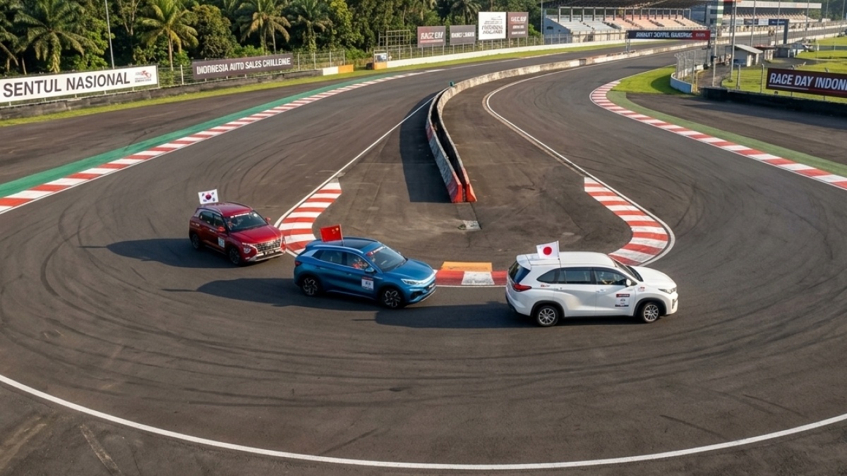 Penjualan Mobil di Indonesia Januari hingga Maret 2026: Jepang vs China Panas, Korsel Terlibas