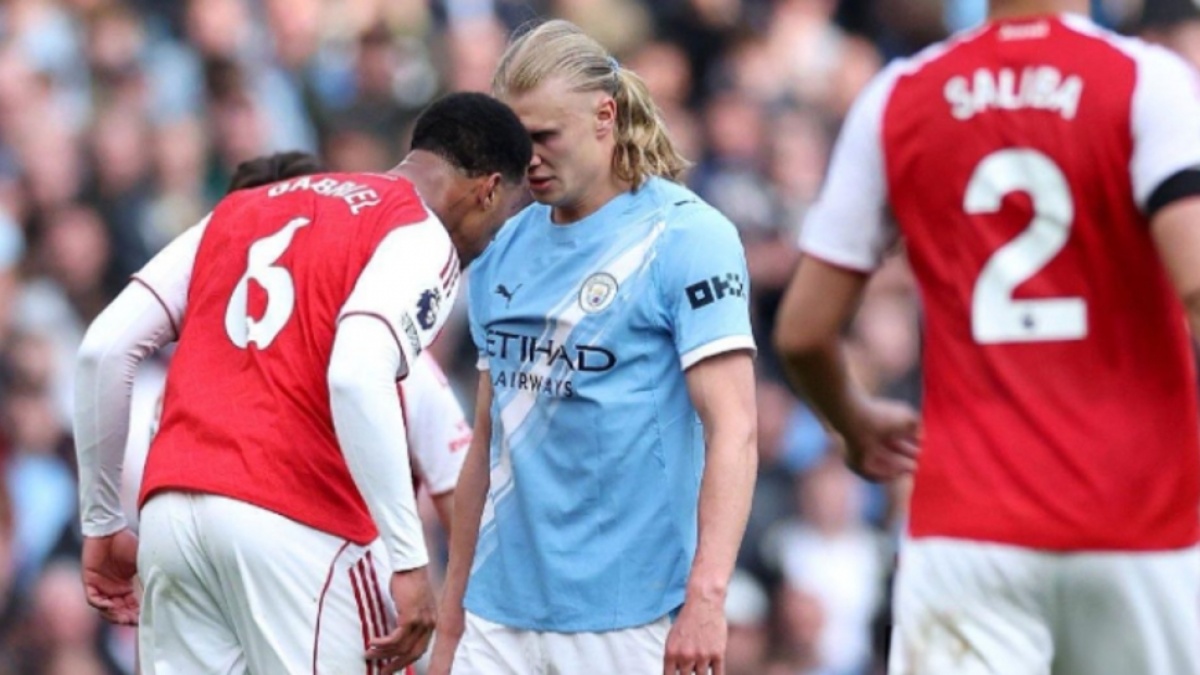 Erling Haaland Bikin Panas Arsenal usai Man City Hajar Burnley: Kami di Puncak Klasemen!
