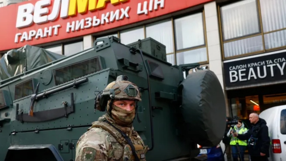 Teror Penembakan Supermarket Kyiv, 6 orang Tewas Termasuk Anak-anak