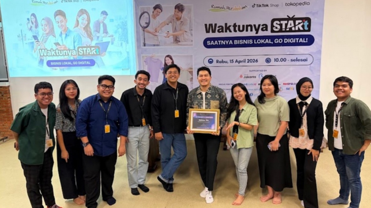Rumah Perubahan Dorong UMKM Naik Kelas Lewat Waktunya STARt Bersama TikTok Shop Tokopedia