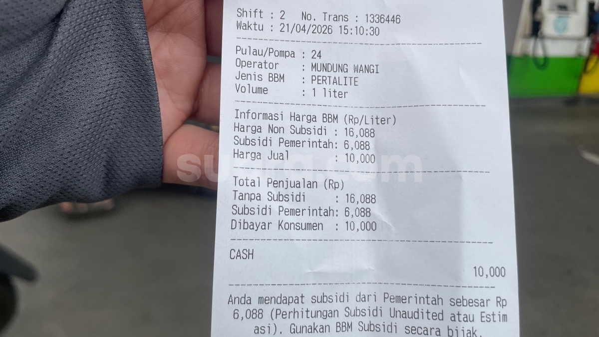 Tanpa Subsidi Harga Pertalite Capai Rp16.000 per Liter
