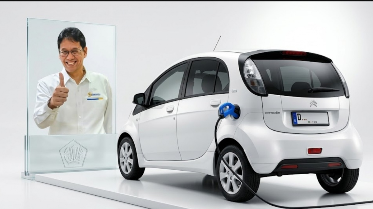 Purbaya Soal Pajak Mobil Listrik: Tidak Berubah, tapi...