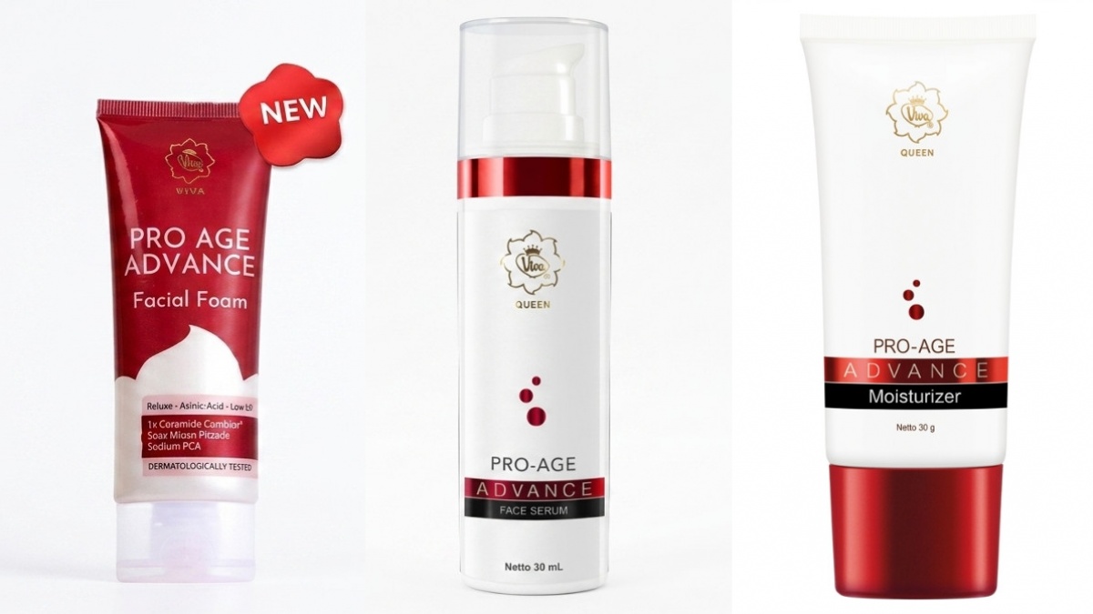 Urutan Skincare Malam Viva Pro Age Advance Series untuk Atasi Tanda Penuaan