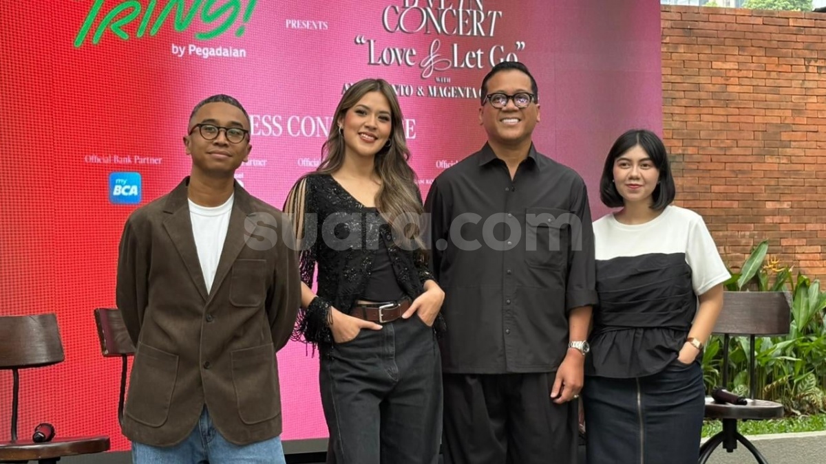 Bertabur Bintang! Raisa Gandeng Anggun hingga Ariel NOAH di Konser 'Love & Let Go'