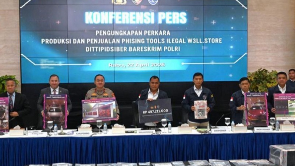 FBI dan Polri Bongkar Jaringan Phishing Global W3LL, Incar Transaksi Rp350 Miliar