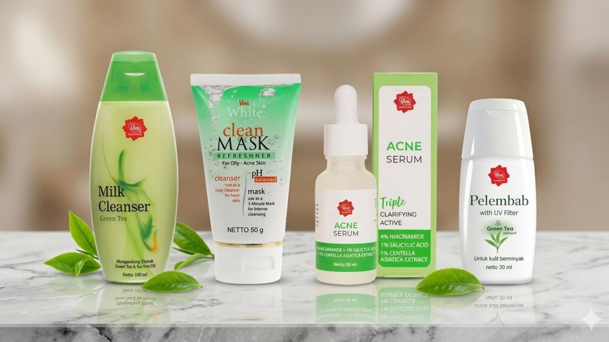 Rangkaian Skincare Murah Viva untuk Beruntusan dan Jerawatan, Mulai Rp5 Ribuan