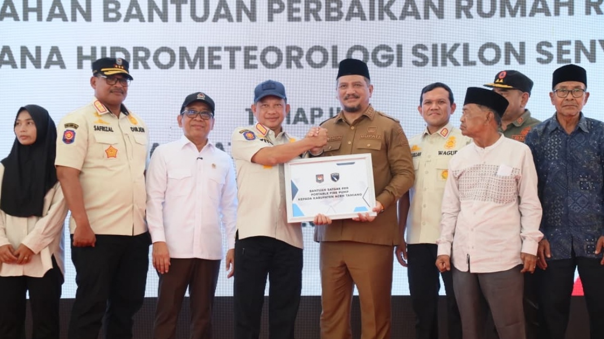 31.000 Rumah Terdampak Bencana Terima Dana Stimulan Perbaikan Hunian