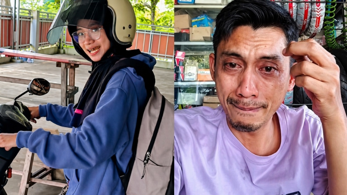 Viral Kisah Haru Pemilik Bengkel Bantu Pejuang Kerja, Ujungnya Sama-Sama Nangis