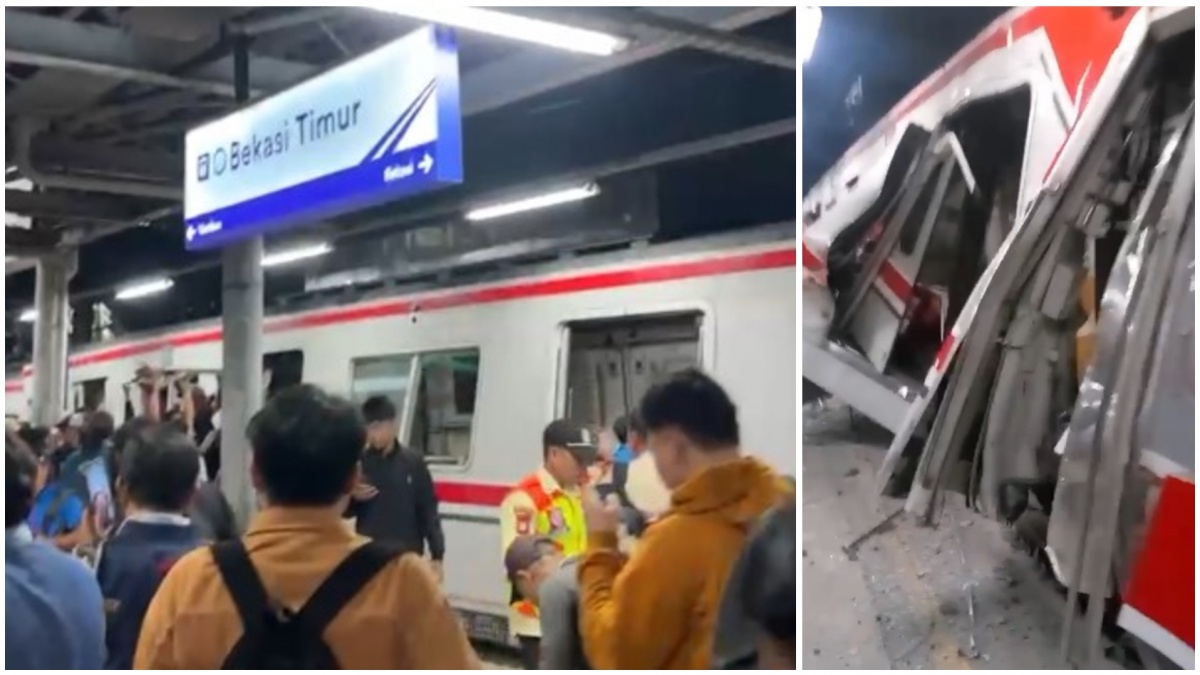 Penyebab Tabrakan Kereta Api di Stasiun Bekasi Timur Masih Diselidiki