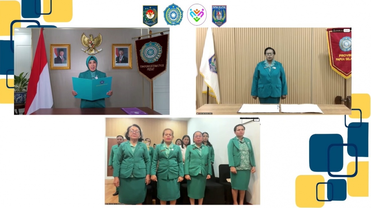 Ketum TP PKK Tekankan Peran Strategis PKK dan Posyandu di Papua Selatan