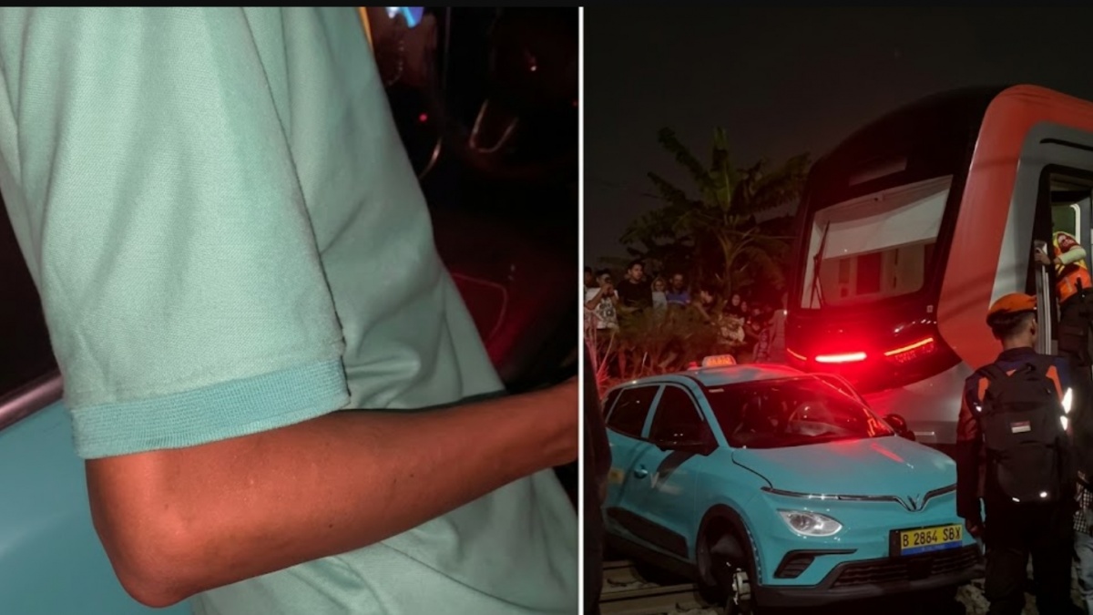 Sambil Sebat, Pengakuan Sopir Taksi yang Disebut-sebut Biang Kerok Kecelakaan KRL dan Argo Bromo