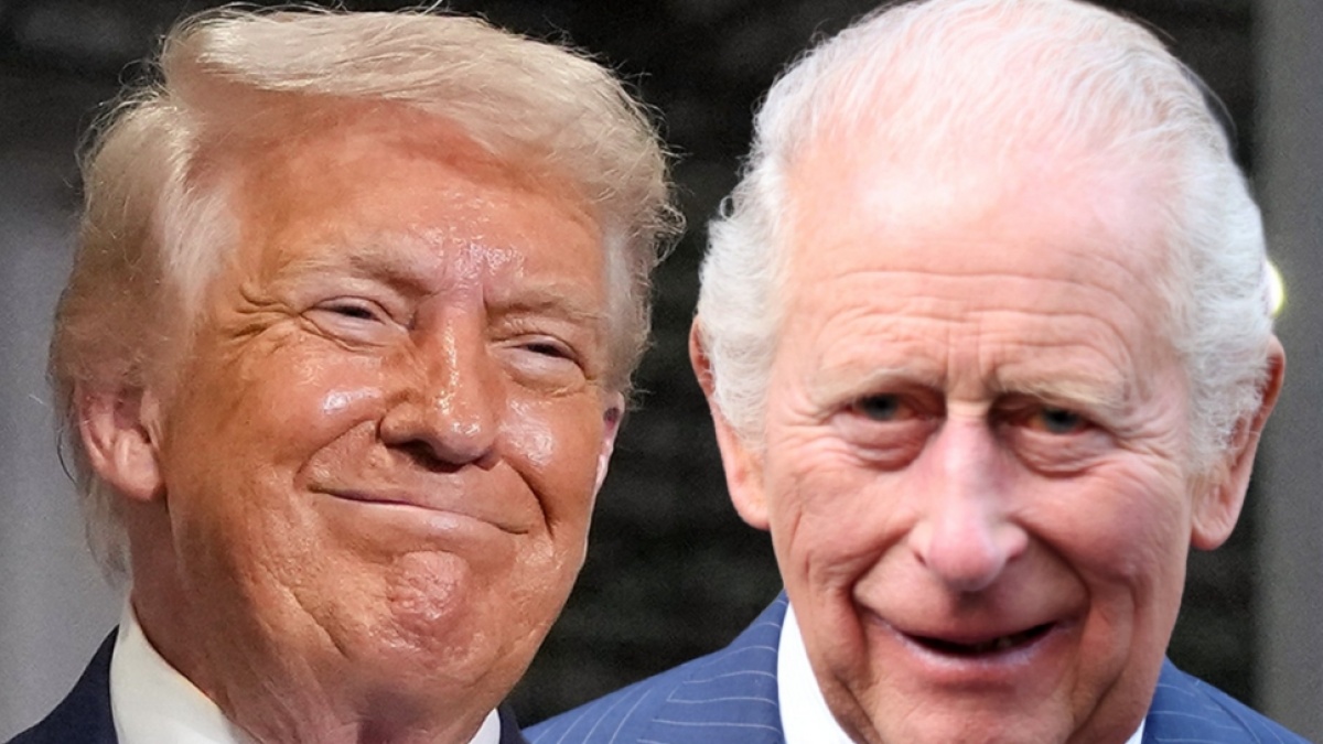 Raja Charles Sindir Trump di Gedung Putih, Candaan soal Bahasa Prancis Bikin Ruangan Pecah