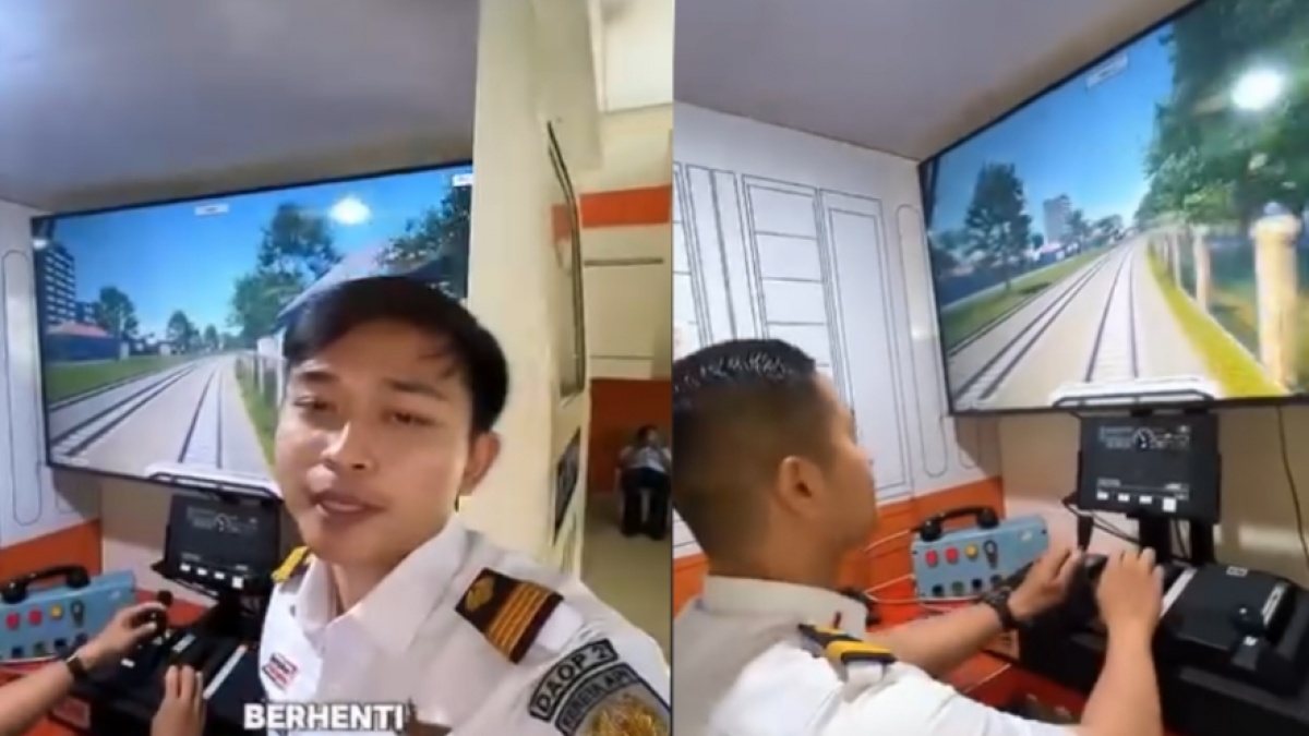 Masinis PT KAI Bagikan Simulasi Saat KRL Melakukan Pengereman Mendadak