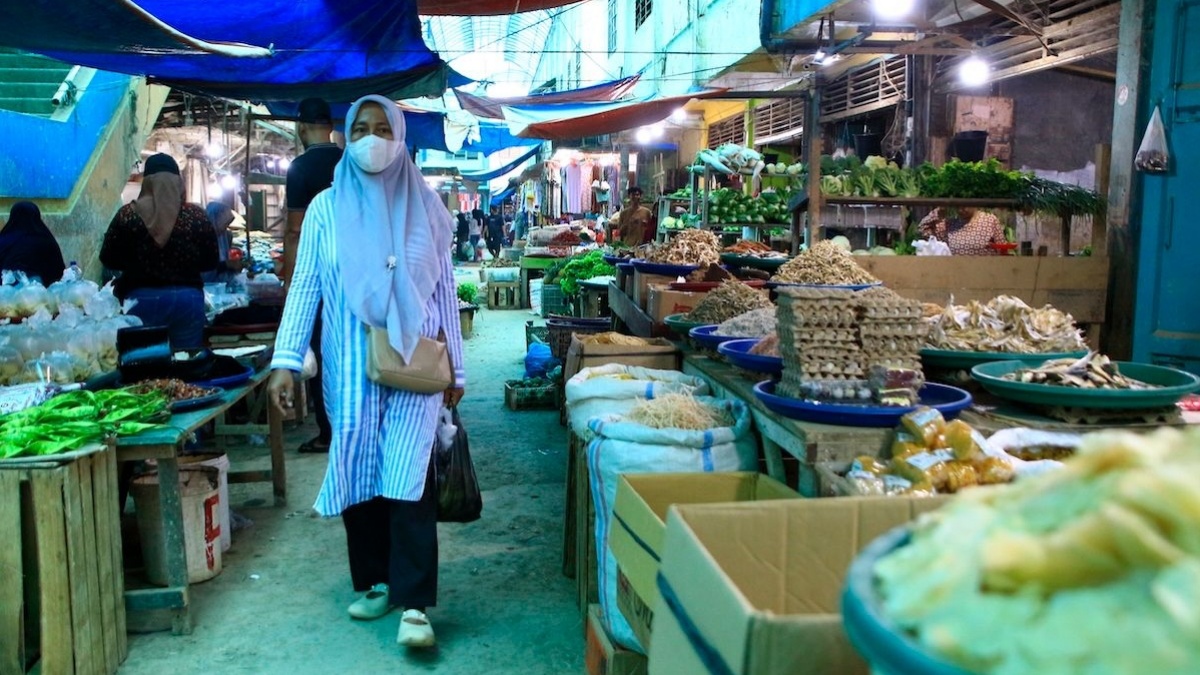 Ekonomi Aceh Tamiang Mulai Bangkit, Aktivitas Pasar Kembali Ramai