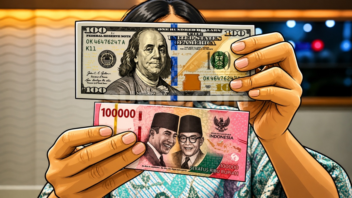 Rupiah Menguat Tipis, Dolar AS Masih di Level Rp17.990