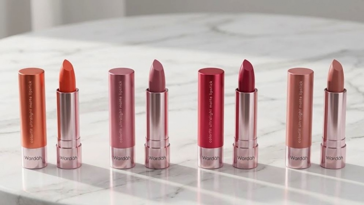 13 Warna Lipstik Wardah Terlaris 2026, Shade Favorit yang Paling Banyak Diburu Pembeli