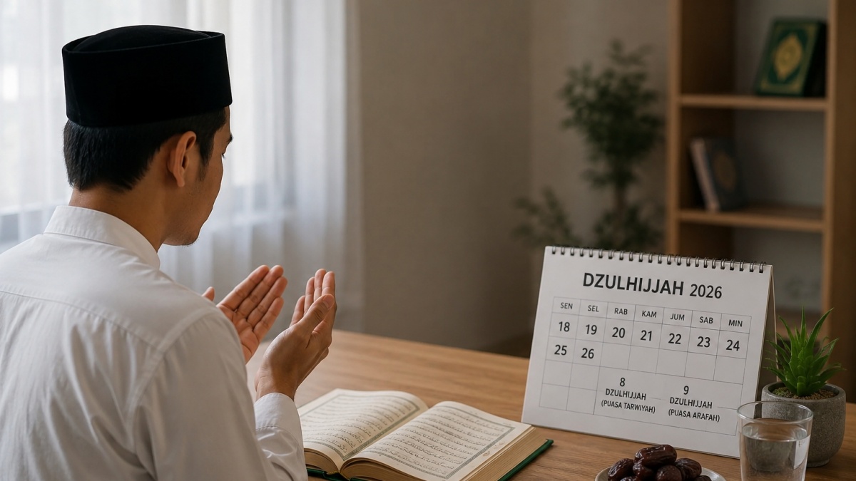 Niat Puasa Dzulhijjah 10 Hari Pertama 2026, Bacaan Arab dan Latin Lengkap