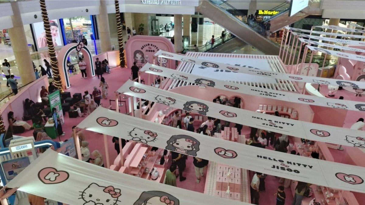 BRI Promo Spesial Hello Kitty x Jisoo di Kota Kasablanka: Borong Merchandise Dapat Cashback Seru
