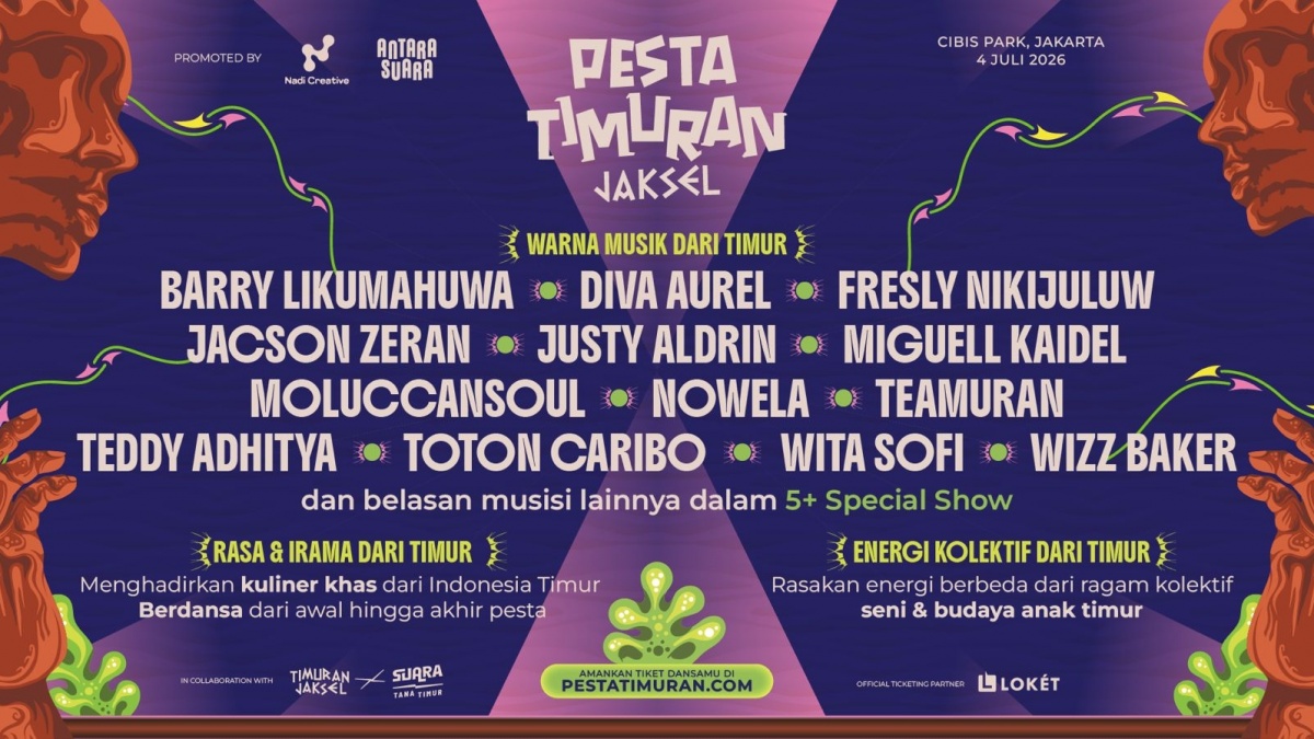 Pesta Timuran Ramaikan Jakarta, Angkat Musik dan Kultur Indonesia Timur ke Panggung Festival