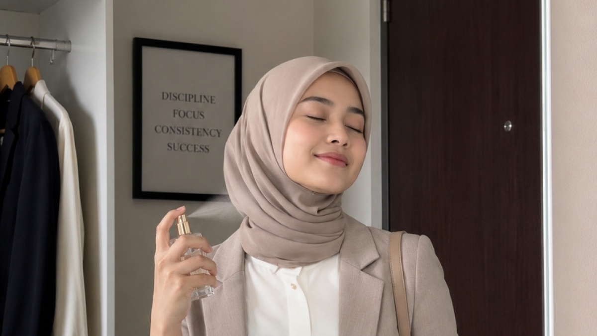 6 Cara Memakai Parfum agar Tahan Lama untuk Wanita Berhijab, Wangi Seharian Walau Aktif Bergerak