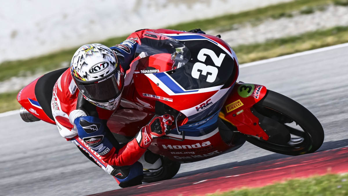 Misi Pebalap Muda Indonesia Muhammad Kiandra Jelang Debut Moto3 Junior di Spanyol
