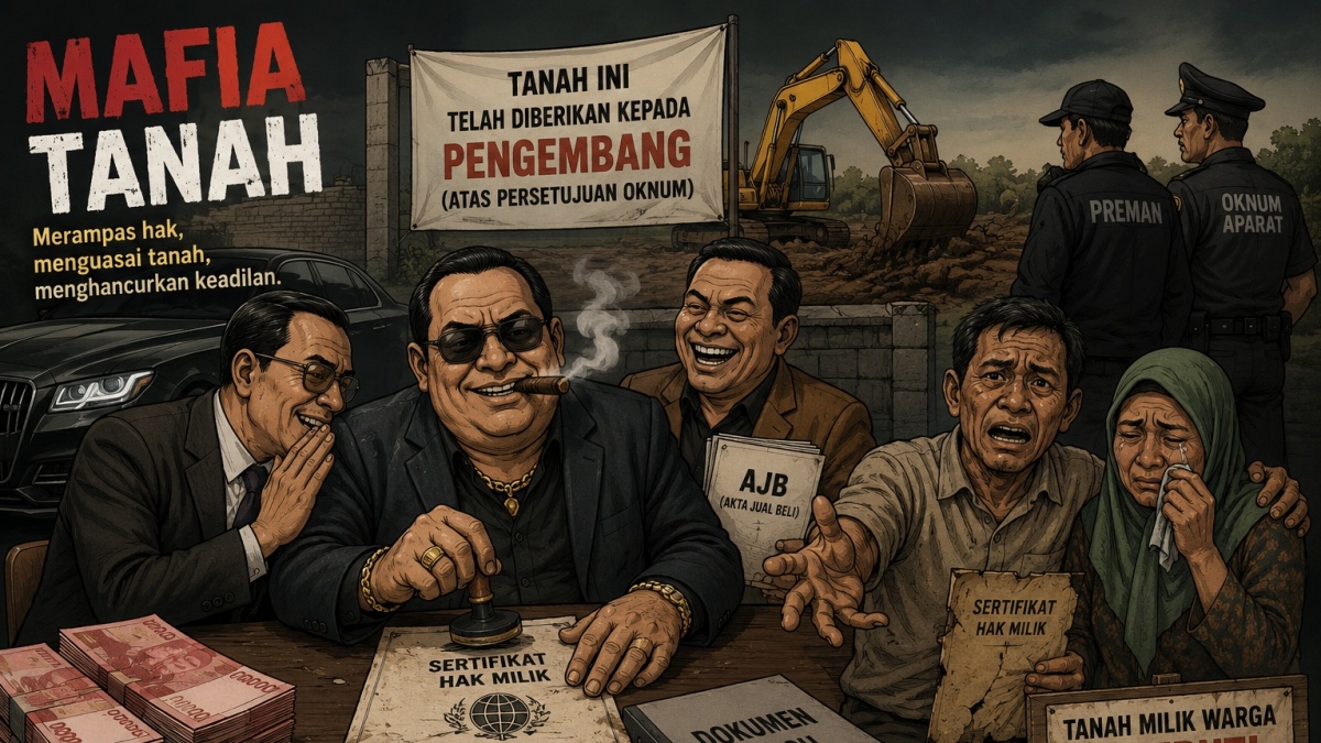 Pelapor Mafia Tanah Malah jadi Tersangka, Kini Pasrah Kehilangan Harta