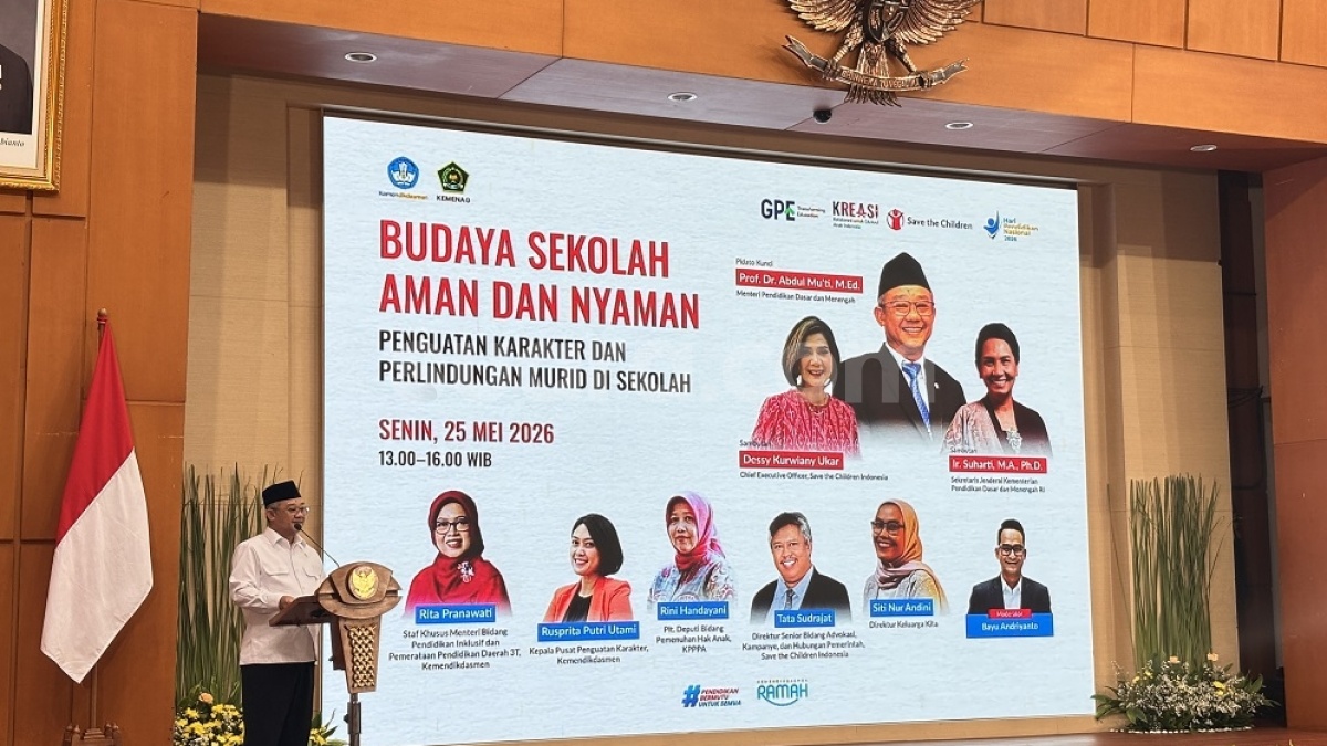 Sentil Budaya Rangking, Menteri Abdul Muti: Membandingkan Nilai Murid Itu Pemicu Bullying