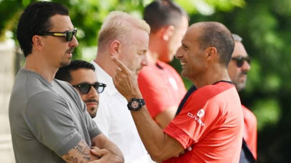 AC Milan Chaos! Allegri dan Ibrahimovic Nyaris Baku Hantam di Restoran