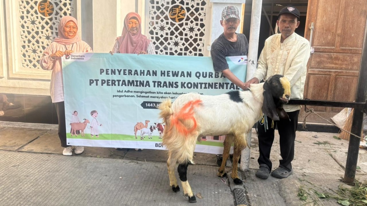 Iduladha 2026, Pertamina Trans Kontinental Jaga Operasional & Berbagi Berkah Kurban pada Masyarakat