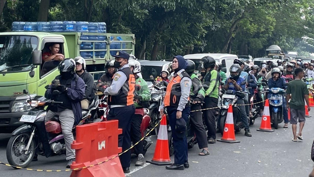Awas Macet! Jalan Lenteng Agung Arah Depok Ditutup Sore Ini, Rute Transjakarta Dipangkas