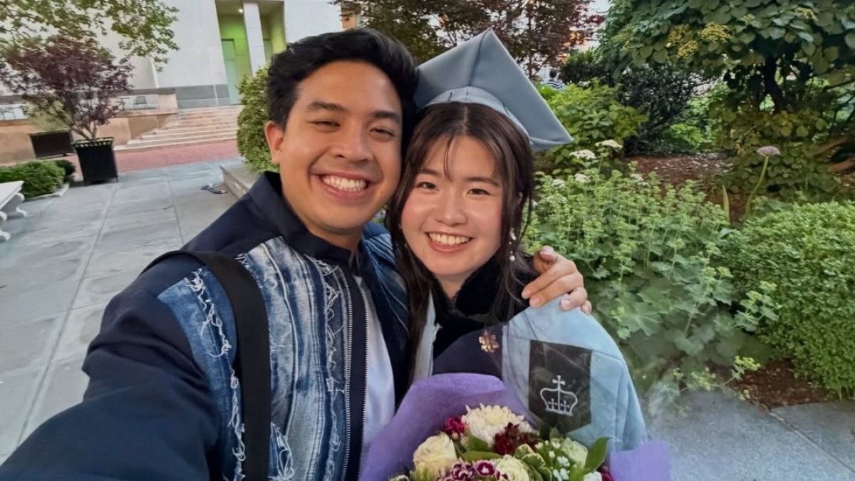 Temani Wisuda di Amerika, Jerome Polin Go Public dengan Gracia Caroline