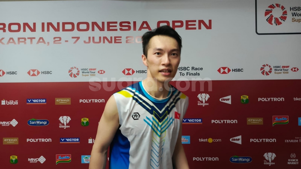 Kisah Angus Ng Ka Long di Indonesia Open 2026: Punya Darah Indonesia, Doyan Sop Buntut