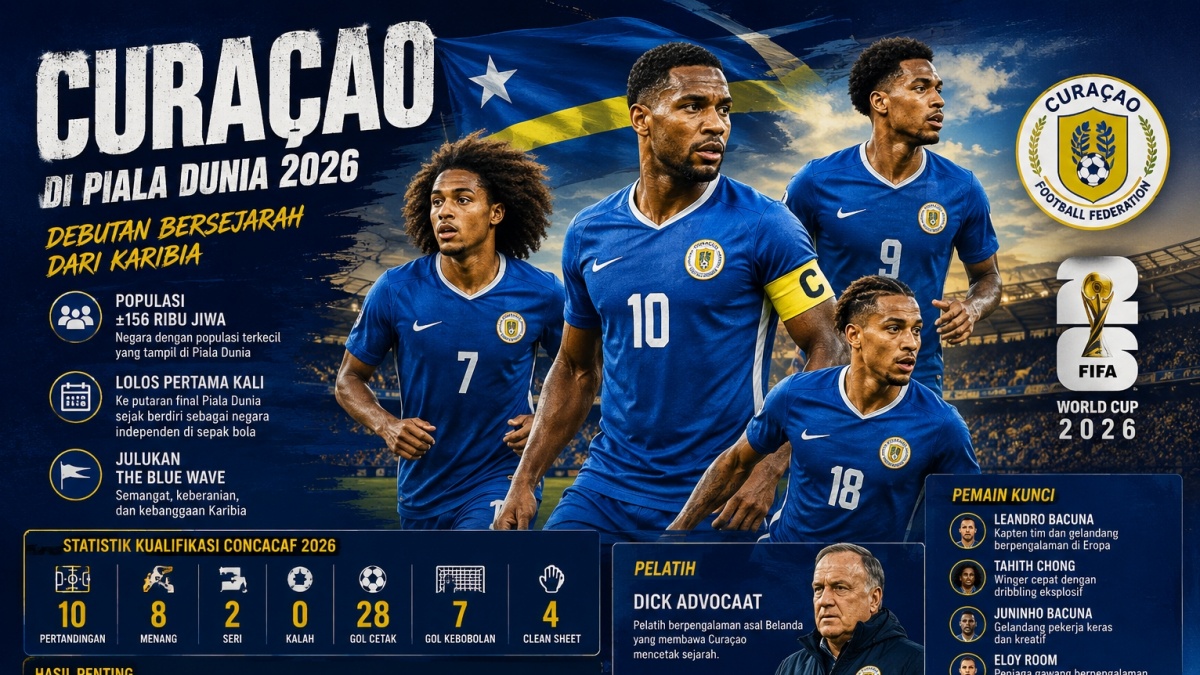 Profil Timnas Curacao: Menanti Goresan Emas Sang Debutan di Piala Dunia 2026