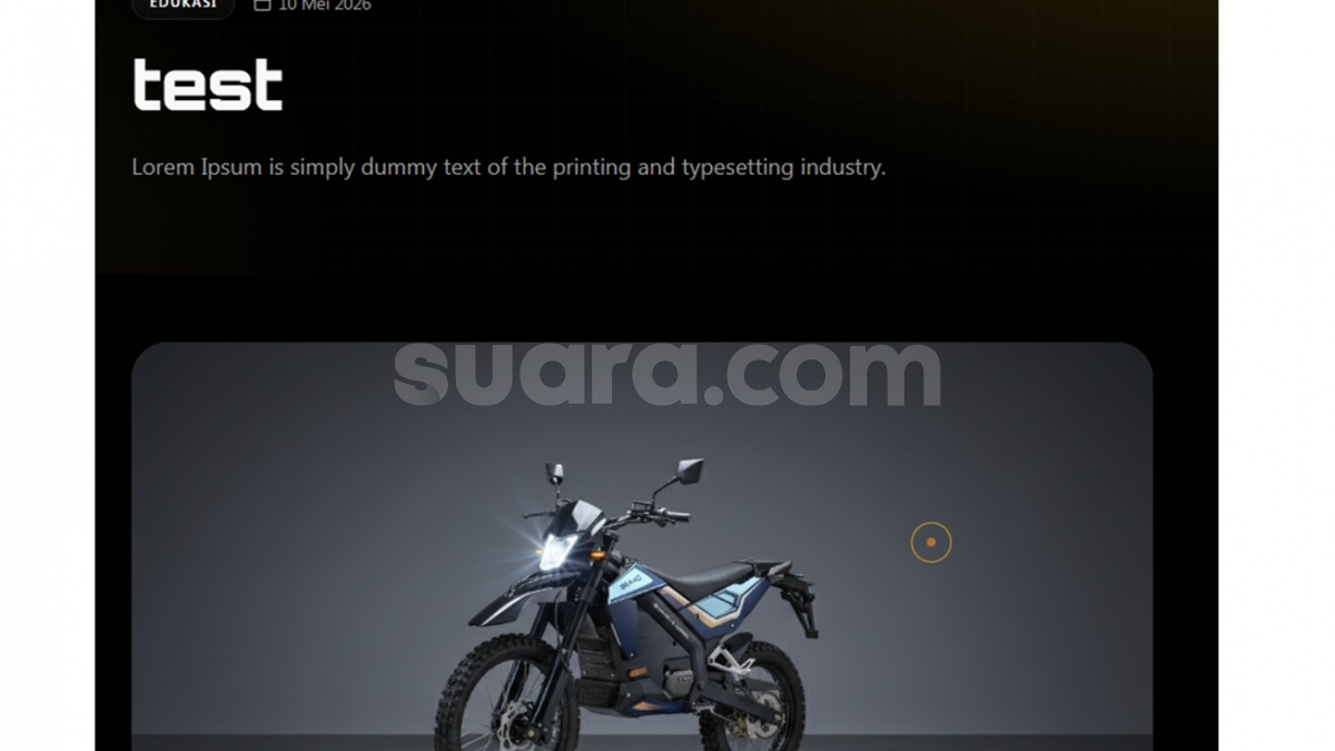 Skandal Motor MBG Era Dadan Hindayana: Bertampang Sangar tapi Website Resminya Berisi Lorem Ipsum