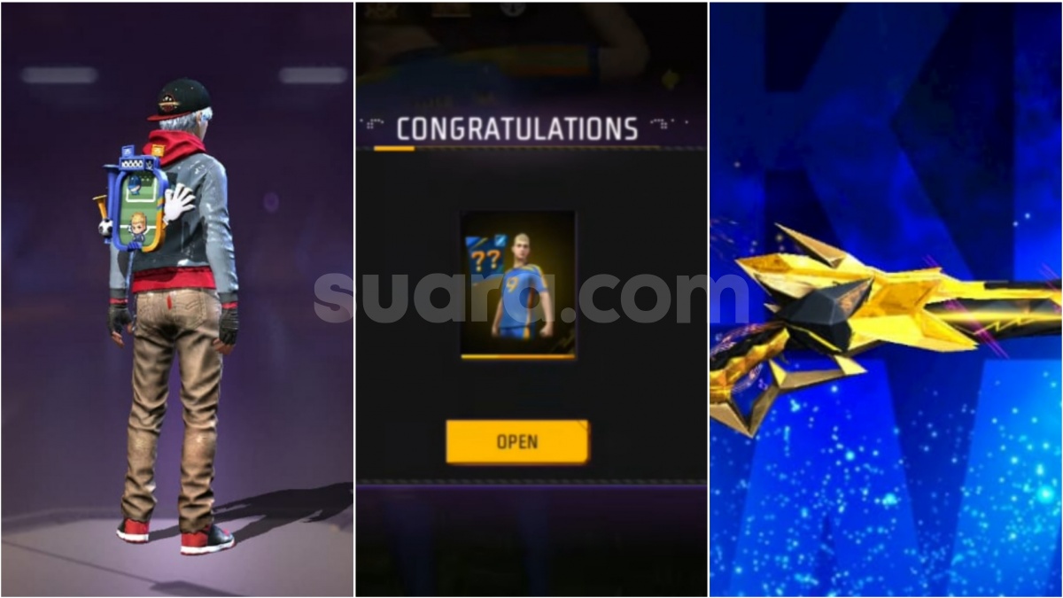 58 Kode Redeem FF Max Terbaru 7 Juni 2026: Ada Skin SG2 Golden dan Football Bundle Gratis