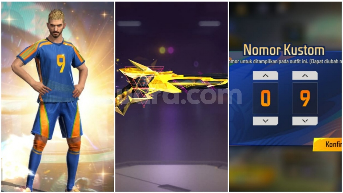 61 Kode Redeem FF Max Terbaru 8 Juni 2026: Sikat Jersey Bola, Skin SG2, dan Emote