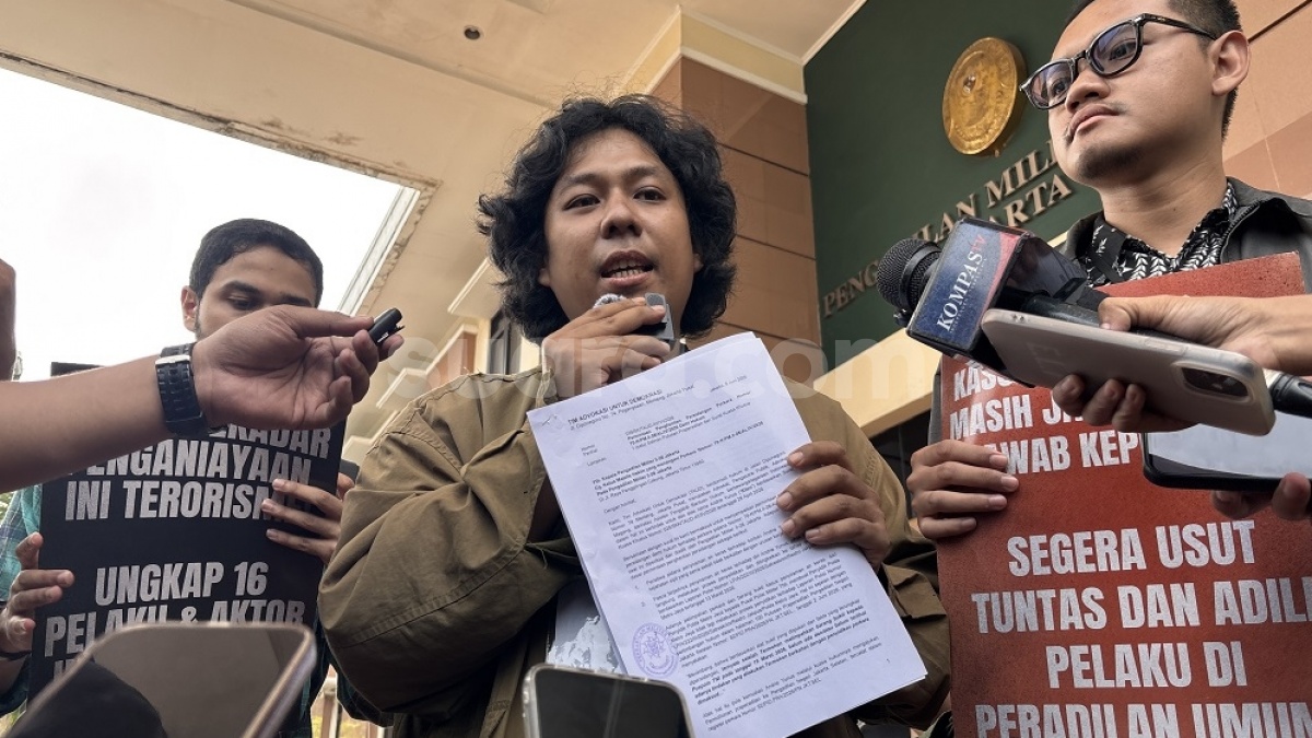 Jelang Vonis, Tim Advokasi Minta Sidang Militer Kasus Andrie Yunus Dihentikan