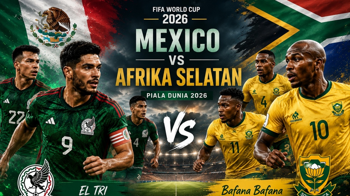 Prediksi Meksiko vs Afrika Selatan: Head to Head, Susunan Pemain dan Fakta Menarik
