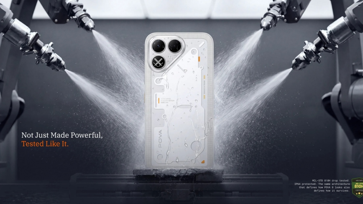 Spesifikasi Tecno Pova 8 5G: HP Midrange dengan Kamera Sony dan Baterai 8.000 mAh