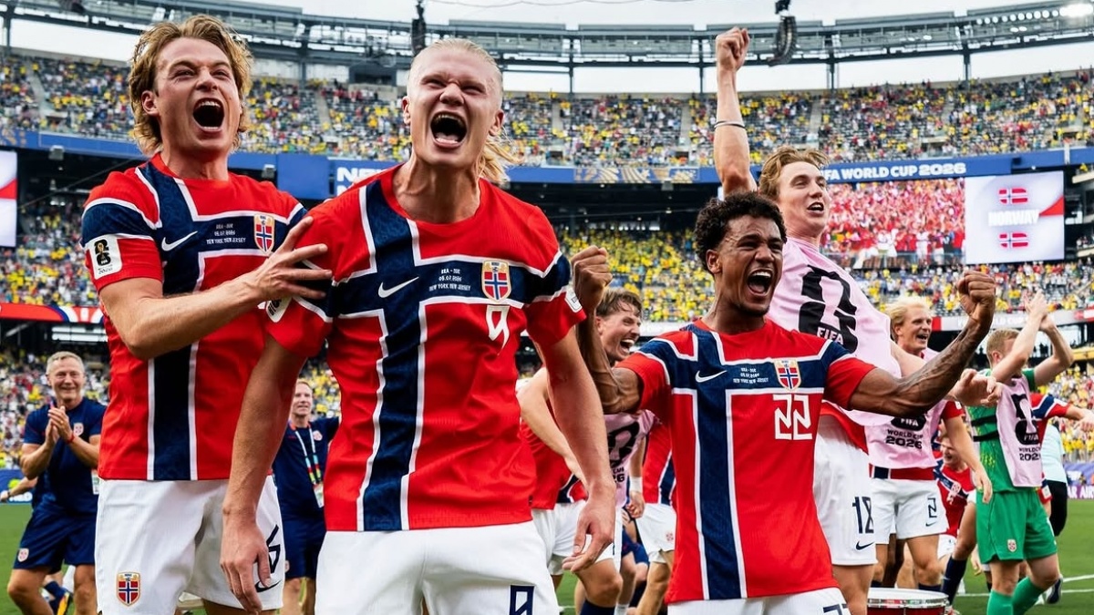Statistik Gila Erling Haaland Usai Bawa Norwegia Permalukan Brasil