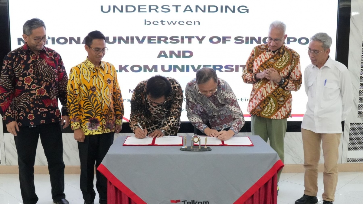 Telkom University Gandeng NUS, Telkom Dorong Talenta Digital Indonesia Berdaya Saing Global