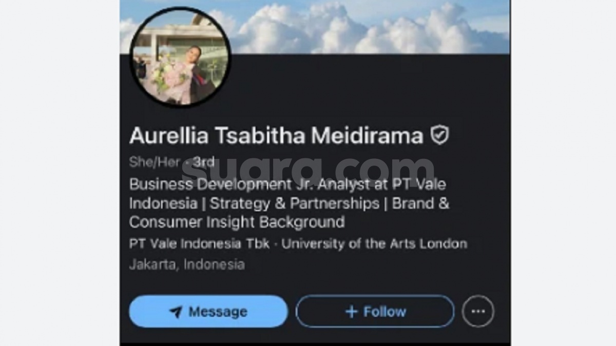 Ikut Kunker ke New York, Anak Menteri PU Bernama Aurellia Ternyata Bekerja di Vale Indonesia