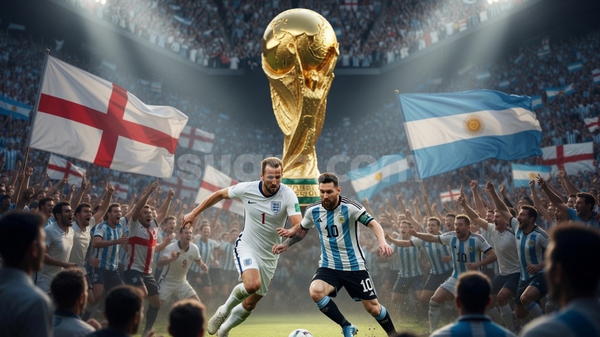 Head to Head Argentina vs Inggris: Siapa Lebih Unggul Jelang Semifinal Piala Dunia 2026?