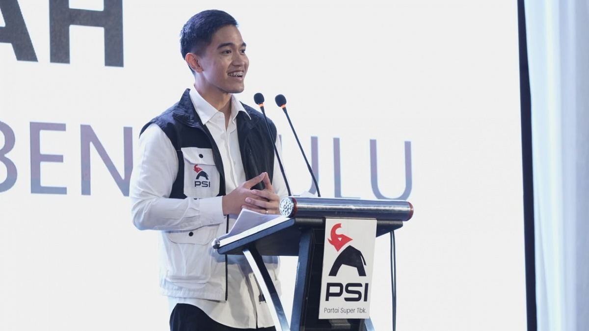 Hadiri Rakorwil PSI Bengkulu, Kaesang Pangarep: Masa Gajah Kalah dari yang Lain?