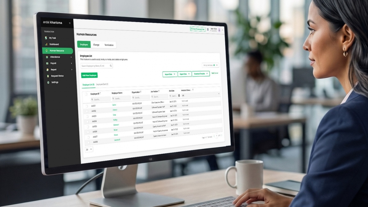 Digitalisasi HR Makin Cepat, Andal Kharisma HCM Hadir dengan AI, Payroll, dan Talent Management
