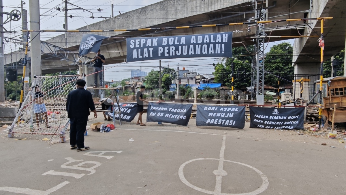 Warga Menteng Berharap Liga Aspal Tak Lagi Digelar di Jalanan