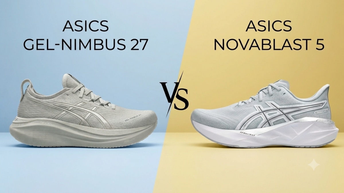 Asics Gel Nimbus 27 Vs Asics Novablast 5, Mana Sepatu Lari yang Cocok untuk Long Run?