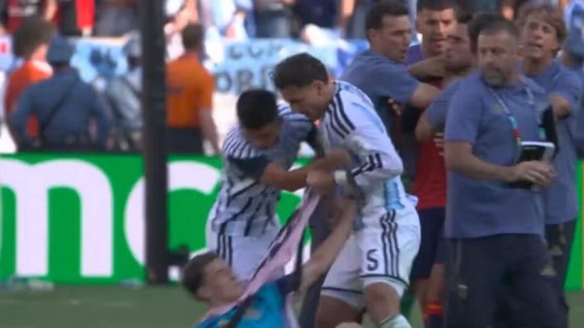 Ricuh Final Piala Dunia 2026! Paredes Layangkan Bogem Usai Argentina Kalah dari Spanyol