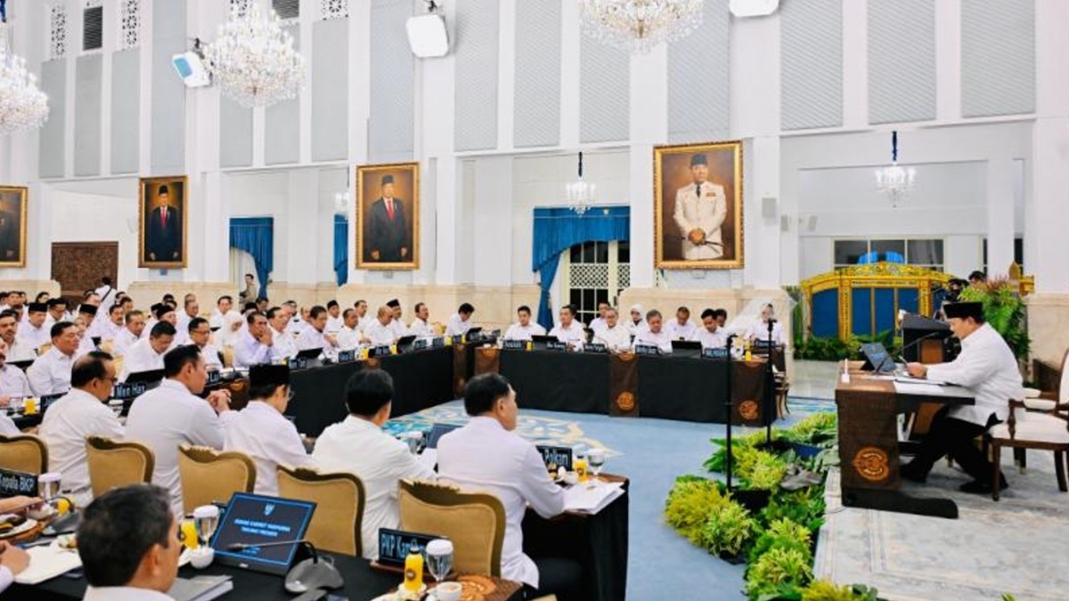 Posisi Duduk Gibran Bergeser di Sidang Kabinet, Sinyal Hubungan Tak Lagi Satu Irama dengan Prabowo?
