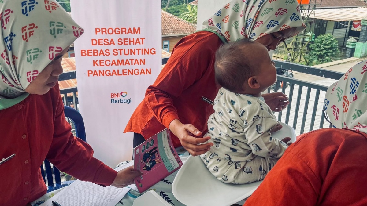 BNI Perkuat Program Pencegahan Stunting pada Hari Anak Nasional